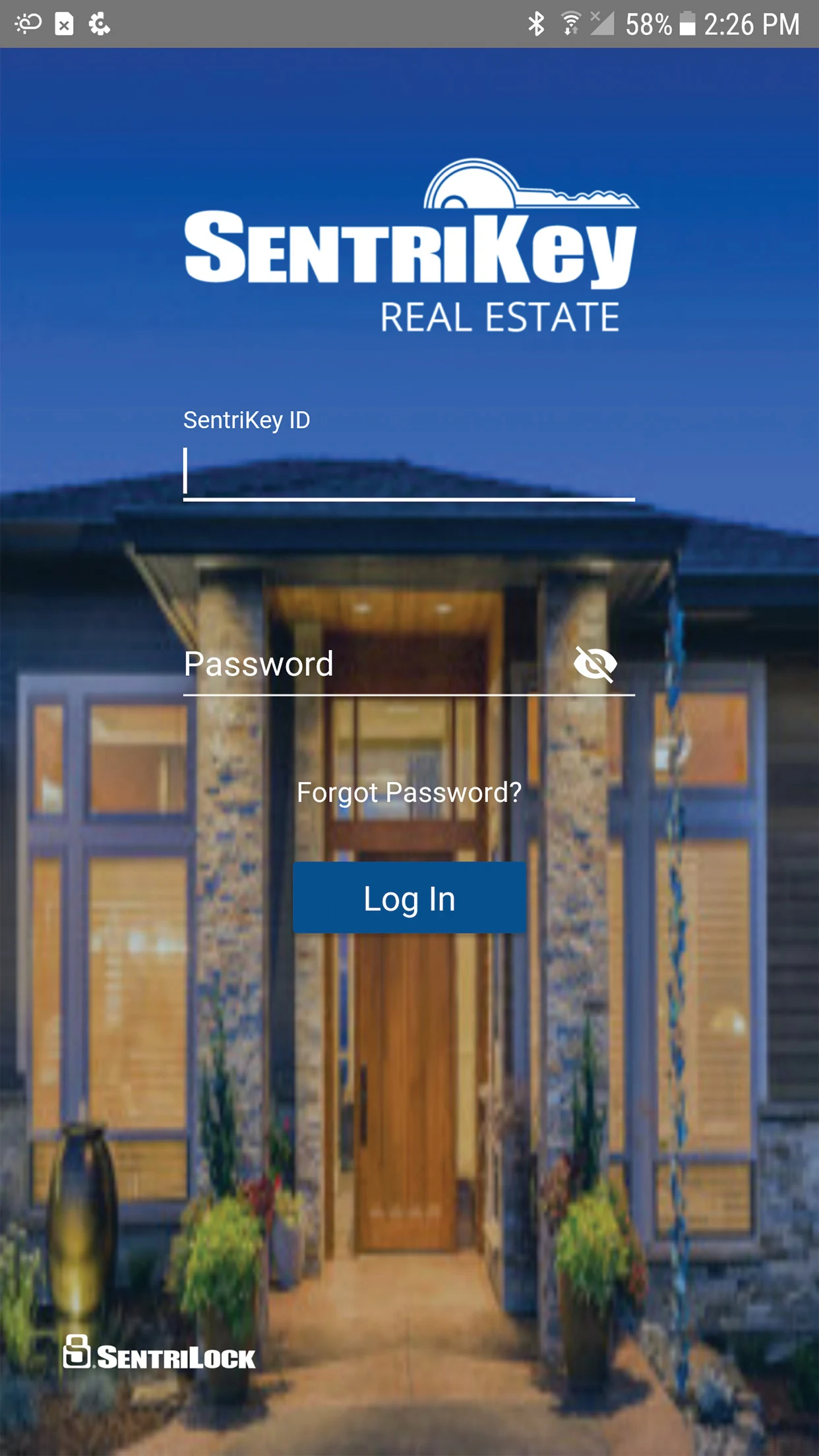 SentriKey Real Estate screenshot